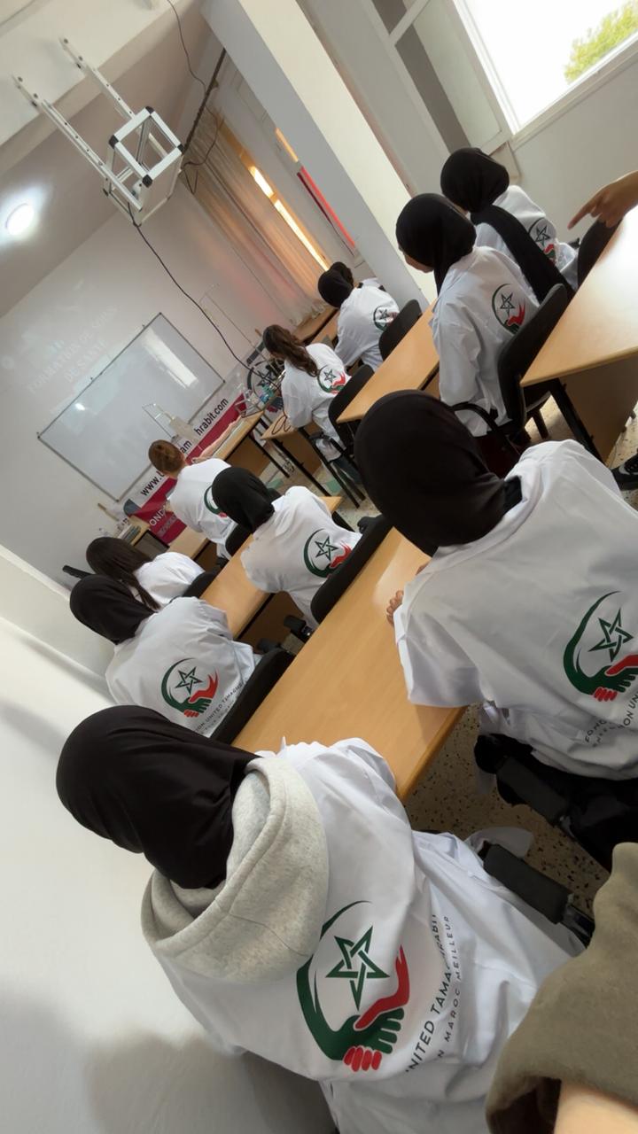 Formation Santé de la Fondation United Tamaghrabit à Midar